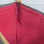 LV Multi Pochette Accessoires M45777 Black Embossed Supple Grained Cowhide Leather with Gold Hardware #RUEL-2 - Image 22