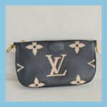 LV Multi Pochette Accessoires M45777 Black Embossed Supple Grained Cowhide Leather with Gold Hardware #RUEL-2 - Image 5