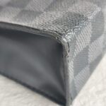 LV Pochette Voyage MM Damier Graphite Coated Canvas with Silver Hardware #GULCU-1 - Image 15