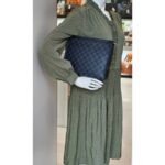 LV Pochette Voyage MM Damier Graphite Coated Canvas with Silver Hardware #GULCU-1 - Image 20