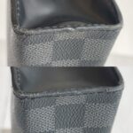 LV Pochette Voyage MM Damier Graphite Coated Canvas with Silver Hardware #GULCU-1 - Image 10