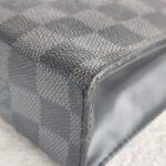 LV Pochette Voyage MM Damier Graphite Coated Canvas with Silver Hardware #GULCU-1 - Image 13