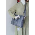 LV Porte-Documents Voyage PM Black/Grey Damier Graphite Coated Canvas/Leather and Silver Hardware #RUER-1 - Image 36