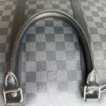 LV Porte-Documents Voyage PM Black/Grey Damier Graphite Coated Canvas/Leather and Silver Hardware #RUER-1 - Image 18
