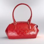 LV Sherwood Red Vernis Leather with Gold Hardware #GULUL-2
