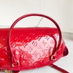 LV Sherwood Red Vernis Leather with Gold Hardware #GULUL-2 - Image 24