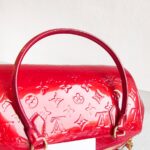 LV Sherwood Red Vernis Leather with Gold Hardware #GULUL-2 - Image 23