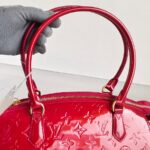 LV Sherwood Red Vernis Leather with Gold Hardware #GULUL-2 - Image 22