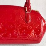 LV Sherwood Red Vernis Leather with Gold Hardware #GULUL-2 - Image 4