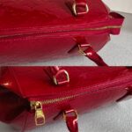 LV Sherwood Red Vernis Leather with Gold Hardware #GULUL-2 - Image 13