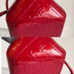 LV Sherwood Red Vernis Leather with Gold Hardware #GULUL-2 - Image 20