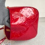 LV Sherwood Red Vernis Leather with Gold Hardware #GULUL-2 - Image 12