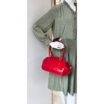 LV Sherwood Red Vernis Leather with Gold Hardware #GULUL-2 - Image 34