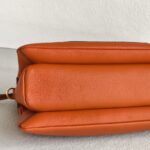 MCM 2way Bag Brick Brown Calf Leather with Gold Hardware #GULUR-1 - Image 13