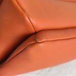 MCM 2way Bag Brick Brown Calf Leather with Gold Hardware #GULUR-1 - Image 15