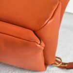 MCM 2way Bag Brick Brown Calf Leather with Gold Hardware #GULUR-1 - Image 16