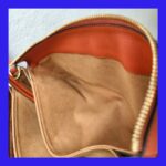 MCM 2way Bag Brick Brown Calf Leather with Gold Hardware #GULUR-1 - Image 23