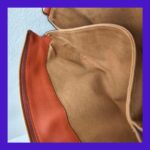 MCM 2way Bag Brick Brown Calf Leather with Gold Hardware #GULUR-1 - Image 22