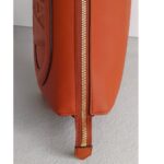 MCM 2way Bag Brick Brown Calf Leather with Gold Hardware #GULUR-1 - Image 10