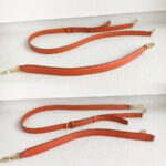 MCM 2way Bag Brick Brown Calf Leather with Gold Hardware #GULUR-1 - Image 18