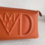 MCM 2way Bag Brick Brown Calf Leather with Gold Hardware #GULUR-1 - Image 5