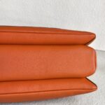 MCM 2way Bag Brick Brown Calf Leather with Gold Hardware #GULUR-1 - Image 12