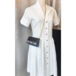 MCM Bi-Fold Long Wallet Black Leather with Silver Hardware #GULCE-4 - Image 27