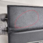 MCM Bi-Fold Long Wallet Black Leather with Silver Hardware #GULCE-4 - Image 5