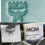 MCM Bi-Fold Long Wallet Black Leather with Silver Hardware #GULCE-4 - Image 11