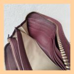 Mulberry Zippy Wallet Maroon Smooth Calf Leather with Gold Hardware #GULCE-5 - Image 21