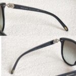 Tiffany&co Sunglasses Black Acetate with Silver Hardware #RUCK-2 - Image 6