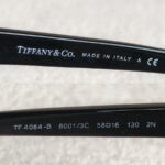 Tiffany&co Sunglasses Black Acetate with Silver Hardware #RUCK-2 - Image 10