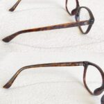 Gucci Glasses Black/Brown Acetate Frame with Silver Hardware #RUKS-1 - Image 6
