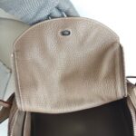 Hermes Lindy 30 Etoupe Clemence Leather with Palladium-plated Hardware #RUKE-2 - Image 28