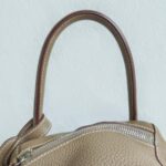 Hermes Lindy 30 Etoupe Clemence Leather with Palladium-plated Hardware #RUKE-2 - Image 22