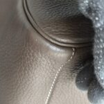 Hermes Lindy 30 Etoupe Clemence Leather with Palladium-plated Hardware #RUKE-2 - Image 15