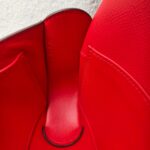 Hermes Pochette Cherche Rouge Tomato Epsom Leather with Gold Hardware #RUUS-12 - Image 17