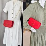 Hermes Pochette Cherche Rouge Tomato Epsom Leather with Gold Hardware #RUUS-12 - Image 21