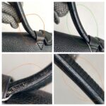 LV Shoulder Bag Black Leather with Gold Hardware #TSSK-1 - Image 23