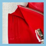 LV Tribal Mask Sarah Wallet Blue /Red Epi Leather with Silver Hardware #RUYE-2 - Image 27