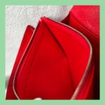 LV Tribal Mask Sarah Wallet Blue /Red Epi Leather with Silver Hardware #RUYE-2 - Image 29