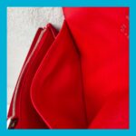 LV Tribal Mask Sarah Wallet Blue /Red Epi Leather with Silver Hardware #RUYE-2 - Image 32