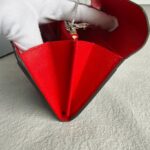 LV Tribal Mask Sarah Wallet Blue /Red Epi Leather with Silver Hardware #RUYE-2 - Image 13