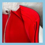 LV Tribal Mask Sarah Wallet Blue /Red Epi Leather with Silver Hardware #RUYE-2 - Image 26