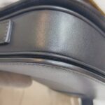 Valentino Garavani Small Supervee Black Smooth Calf leather with Gold Hardware #RUYL-1 - Image 13