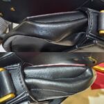 Valentino Garavani Small Supervee Black Smooth Calf leather with Gold Hardware #RUYL-1 - Image 8