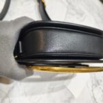 Valentino Garavani Small Supervee Black Smooth Calf leather with Gold Hardware #RUYL-1 - Image 9