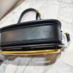 Valentino Garavani Small Supervee Black Smooth Calf leather with Gold Hardware #RUYL-1 - Image 10