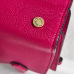 Bvlgari Alba Tourmaline Pink Calf Leather with Gold Hardware #GULYE-1 - Image 11