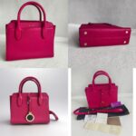 Bvlgari Alba Tourmaline Pink Calf Leather with Gold Hardware #GULYE-1 - Image 2